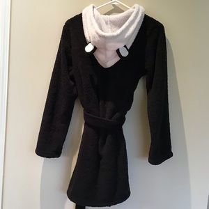 Super Soft Cozy Robe With Panda Ears Only Size XS